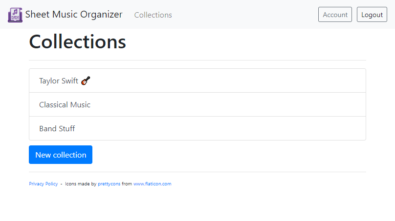 Manage multiple collections