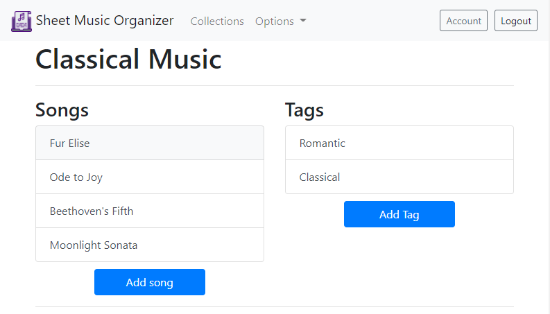 Organize your library with tags